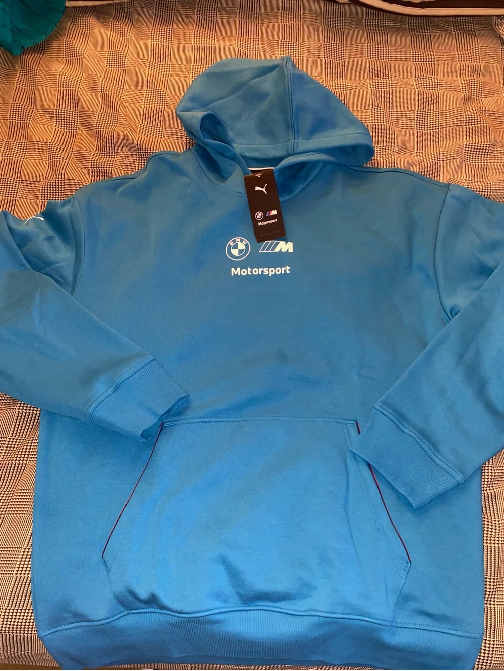 Puma Blue Motorsport Crewneck Hoodie